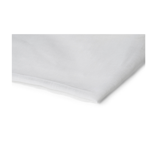 Voile efni með höráferð - Offwhite